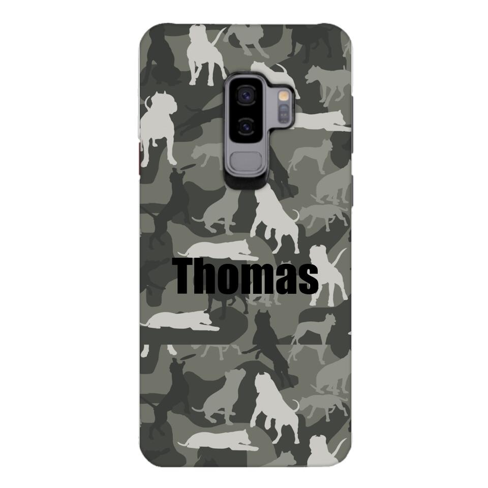 Pitbull camo Phonecase T3Q