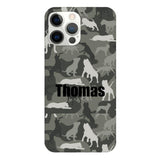 Pitbull camo Phonecase T3Q