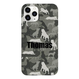 Pitbull camo Phonecase T3Q