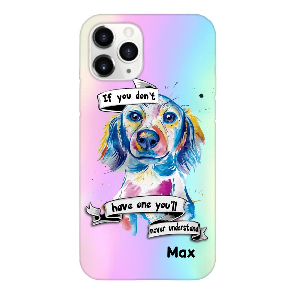Dachshund art Phonecase 3N