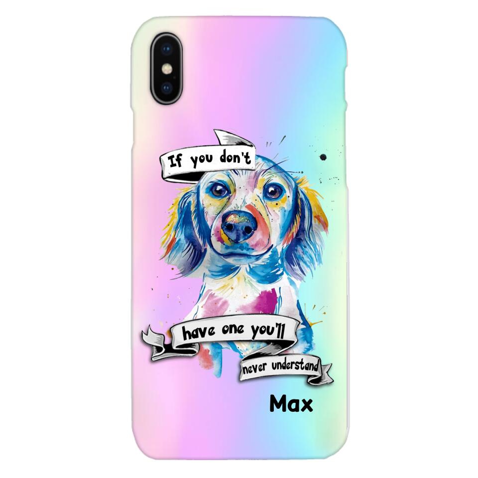 Dachshund art Phonecase 3N