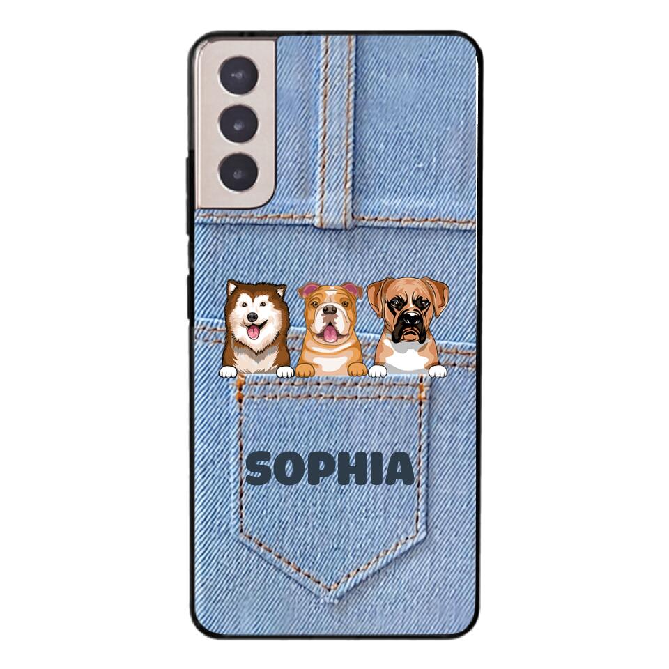 Personalized Dog Lover Phone Case Printed 22MAR-QH21
