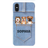 Personalized Dog Lover Phone Case Printed 22MAR-QH21