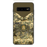 Personalized Austrian Army Camo Phone Case Printed 22MAR-HQ21