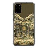 Personalized Austrian Army Camo Phone Case Printed 22MAR-HQ21