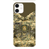 Personalized Austrian Army Camo Phone Case Printed 22MAR-HQ21