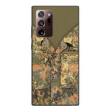 Personalized German Army Camo Phone Case Printed 22MAR-HQ21