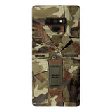 Personalized Irish Army Camo Phone Case Printed 22MAR-DT21