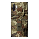 Personalized Irish Army Camo Phone Case Printed 22MAR-DT21