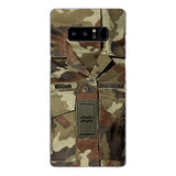 Personalized Irish Army Camo Phone Case Printed 22MAR-DT21