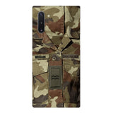 Personalized Irish Army Camo Phone Case Printed 22MAR-DT21