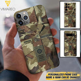 Personalized Irish Army Camo Phone Case Printed 22MAR-DT21