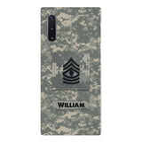 Personalized U.S Army Camo Phone Case Printed 22MAR-HC21
