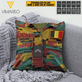 PERSONALIZED BELGIUM VETERAN CAMO PILLOW MTDT2303