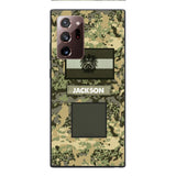 PERSONALIZED AUSTRIA ARMY VETERAN CAMO PHONECASE MTTQ2303