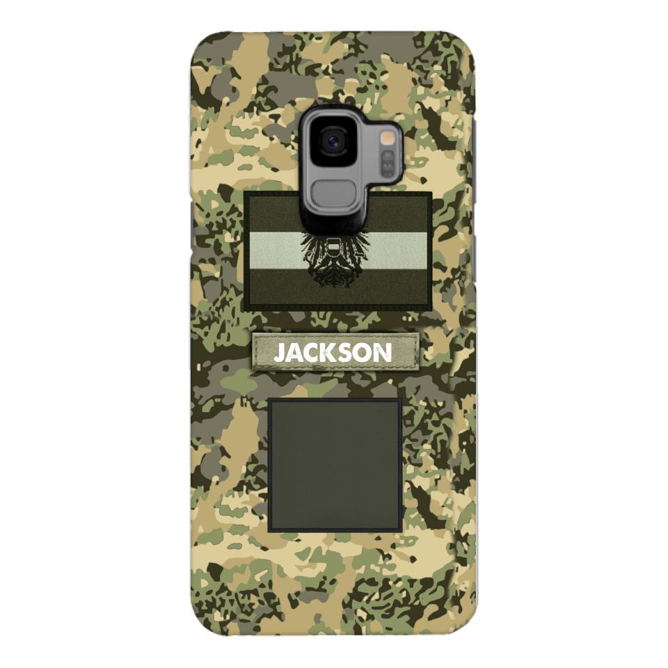 PERSONALIZED AUSTRIA ARMY VETERAN CAMO PHONECASE MTTQ2303