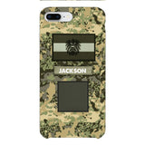 PERSONALIZED AUSTRIA ARMY VETERAN CAMO PHONECASE MTTQ2303