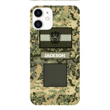 PERSONALIZED AUSTRIA ARMY VETERAN CAMO PHONECASE MTTQ2303