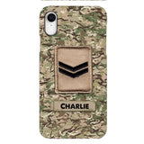 Personalized British Army Camo Phone Case Printed 22MAR-HC23