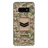 Personalized British Army Camo Phone Case Printed 22MAR-HC23