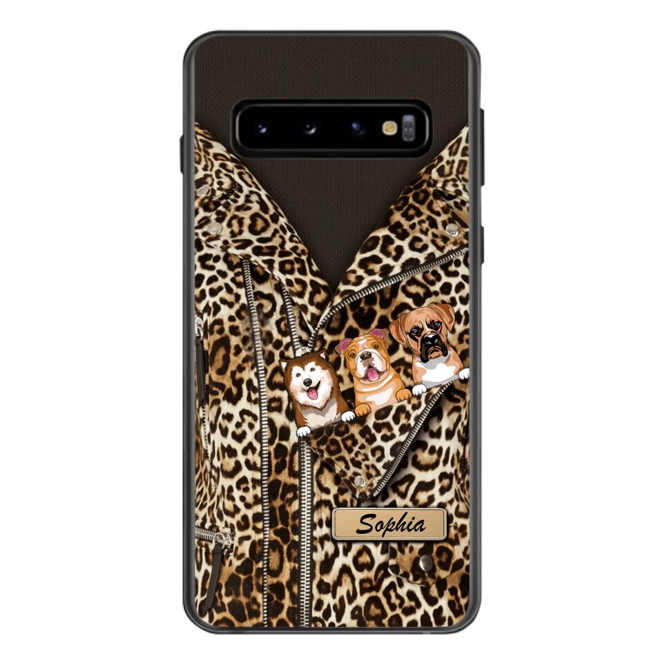 Personalized Dog Lover Phone Case Printed 22MAR-HQ22