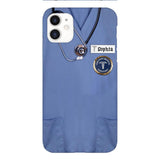 Personalized Nurse Phone Case Printed 22MAR-MQ23