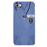Personalized Nurse Phone Case Printed 22MAR-MQ23