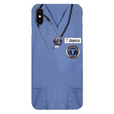 Personalized Nurse Phone Case Printed 22MAR-MQ23