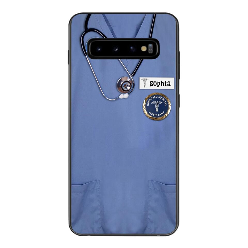 Personalized Nurse Phone Case Printed 22MAR-MQ23