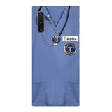 Personalized Nurse Phone Case Printed 22MAR-MQ23