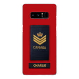 PERSONALIZED RCMP POLICE CANADA 3C