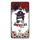 PERSONALIZED AMERICAN MAMA KID NAME PHONECASE T3Q