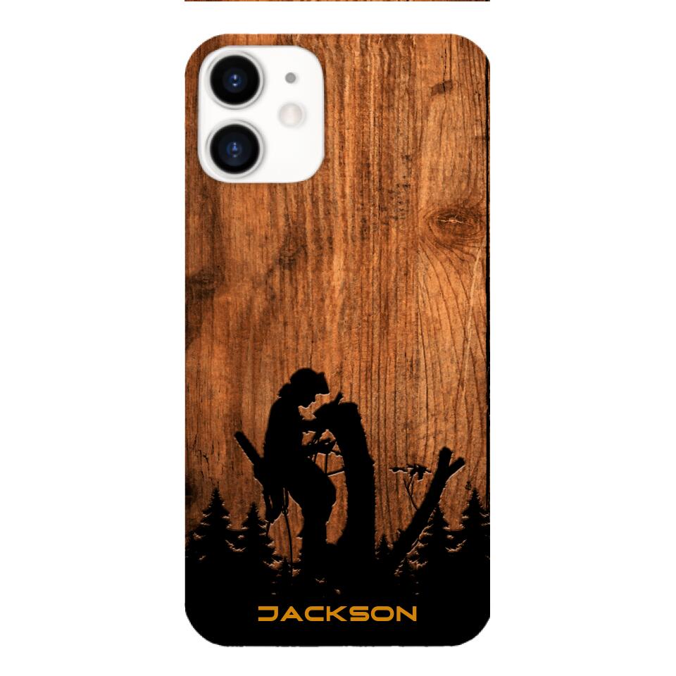 Personalized Arborist Phone Case Printed 22MAR-LN23