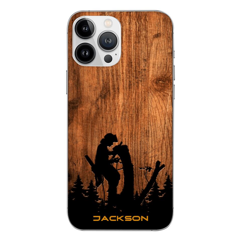 Personalized Arborist Phone Case Printed 22MAR-LN23