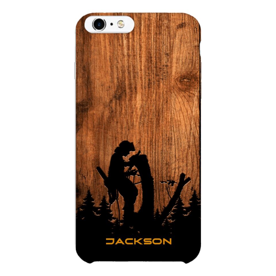 Personalized Arborist Phone Case Printed 22MAR-LN23