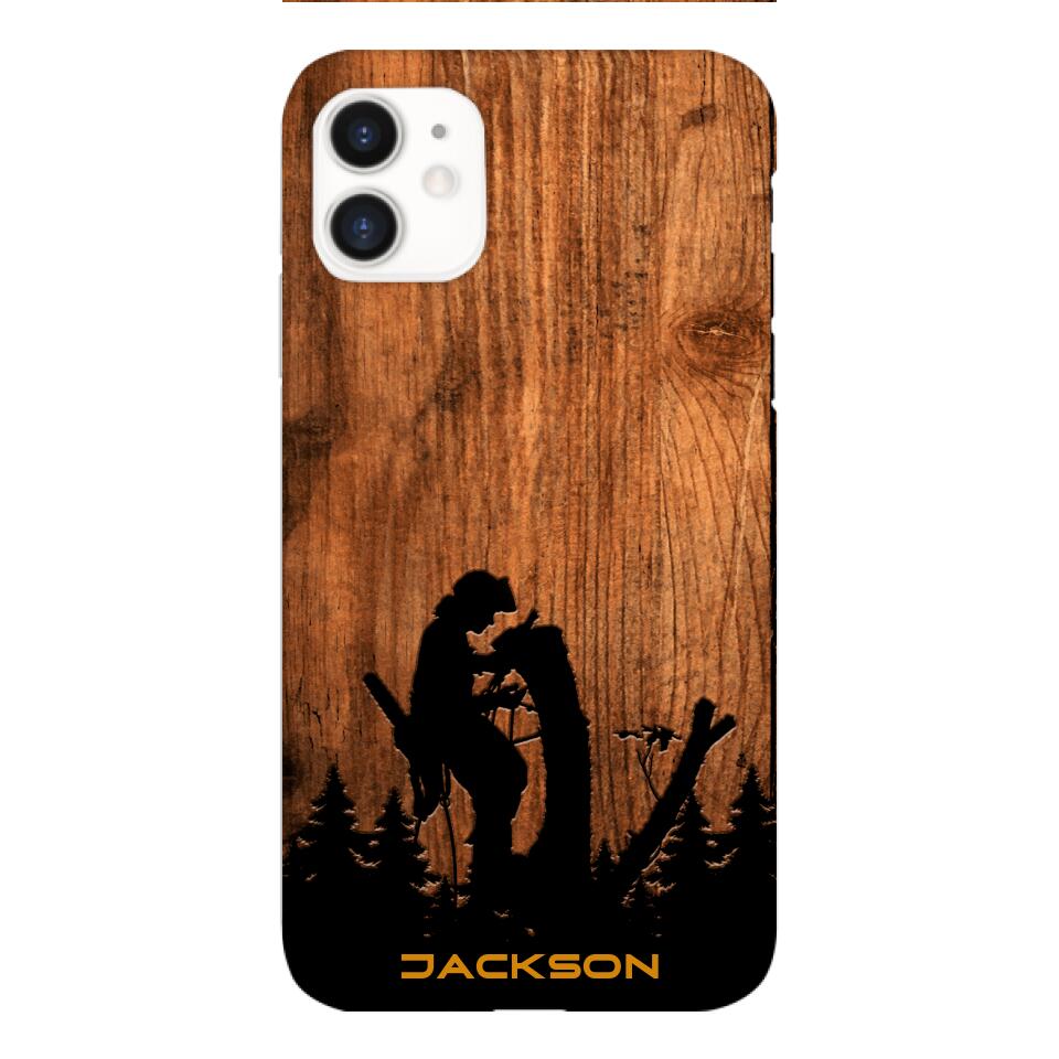 Personalized Arborist Phone Case Printed 22MAR-LN23