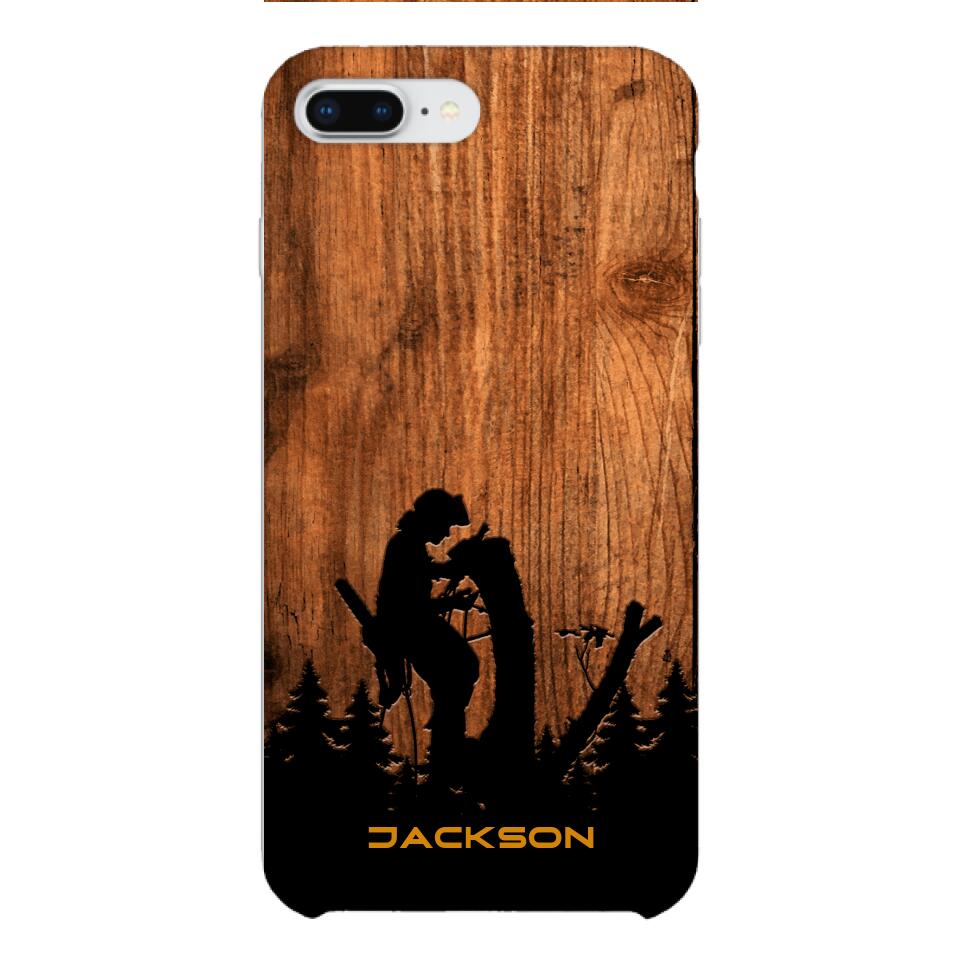 Personalized Arborist Phone Case Printed 22MAR-LN23