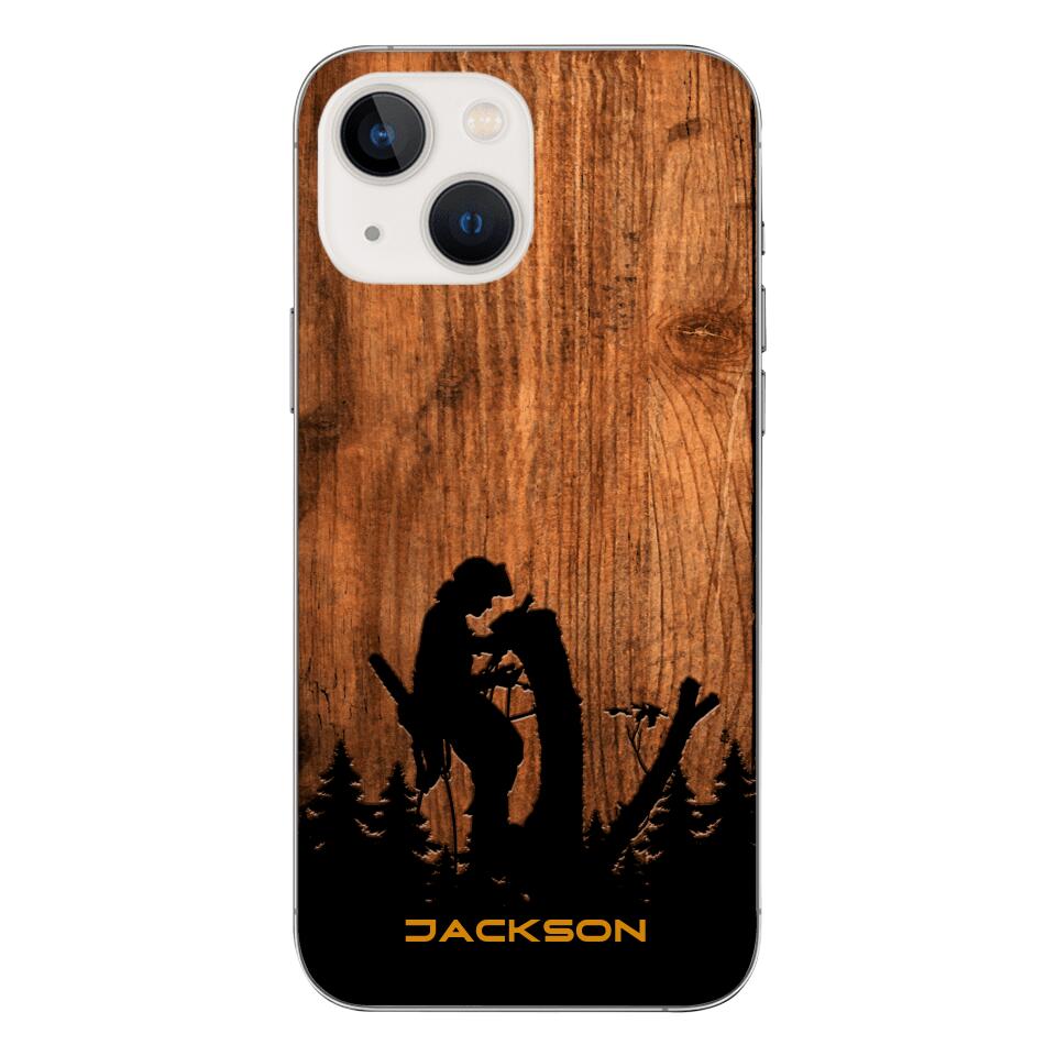 Personalized Arborist Phone Case Printed 22MAR-LN23