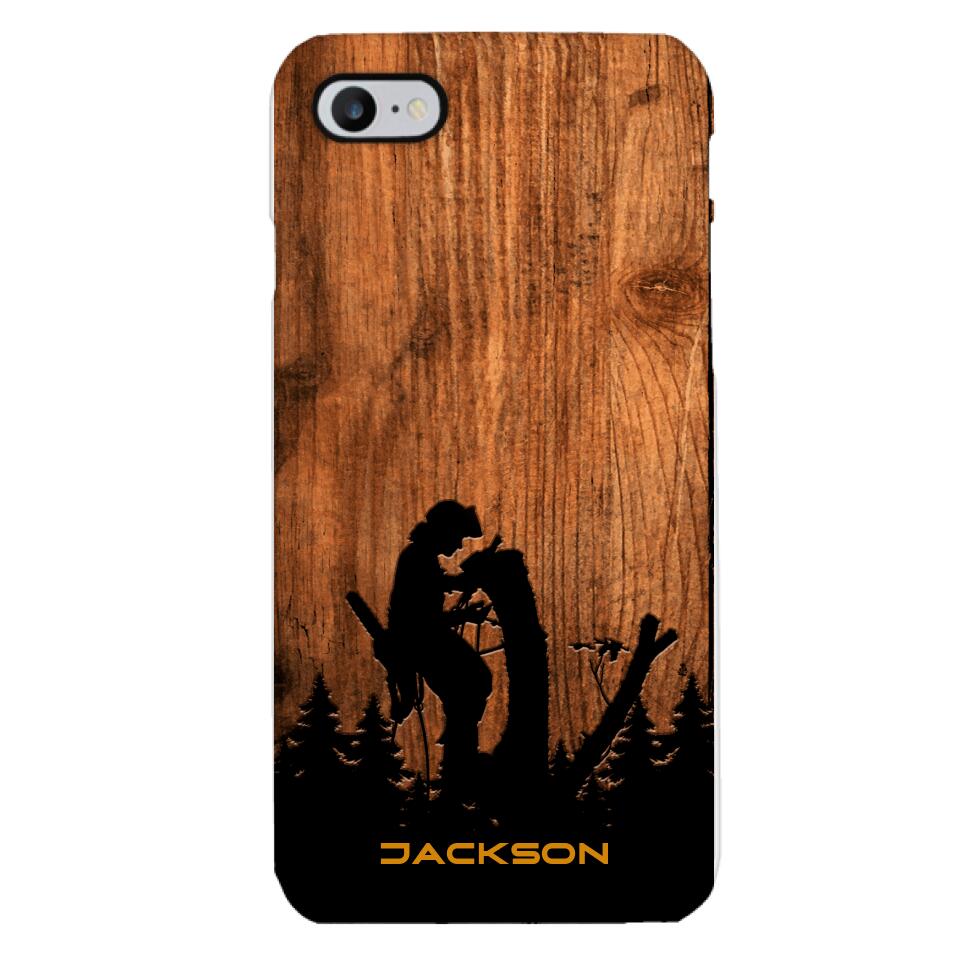 Personalized Arborist Phone Case Printed 22MAR-LN23