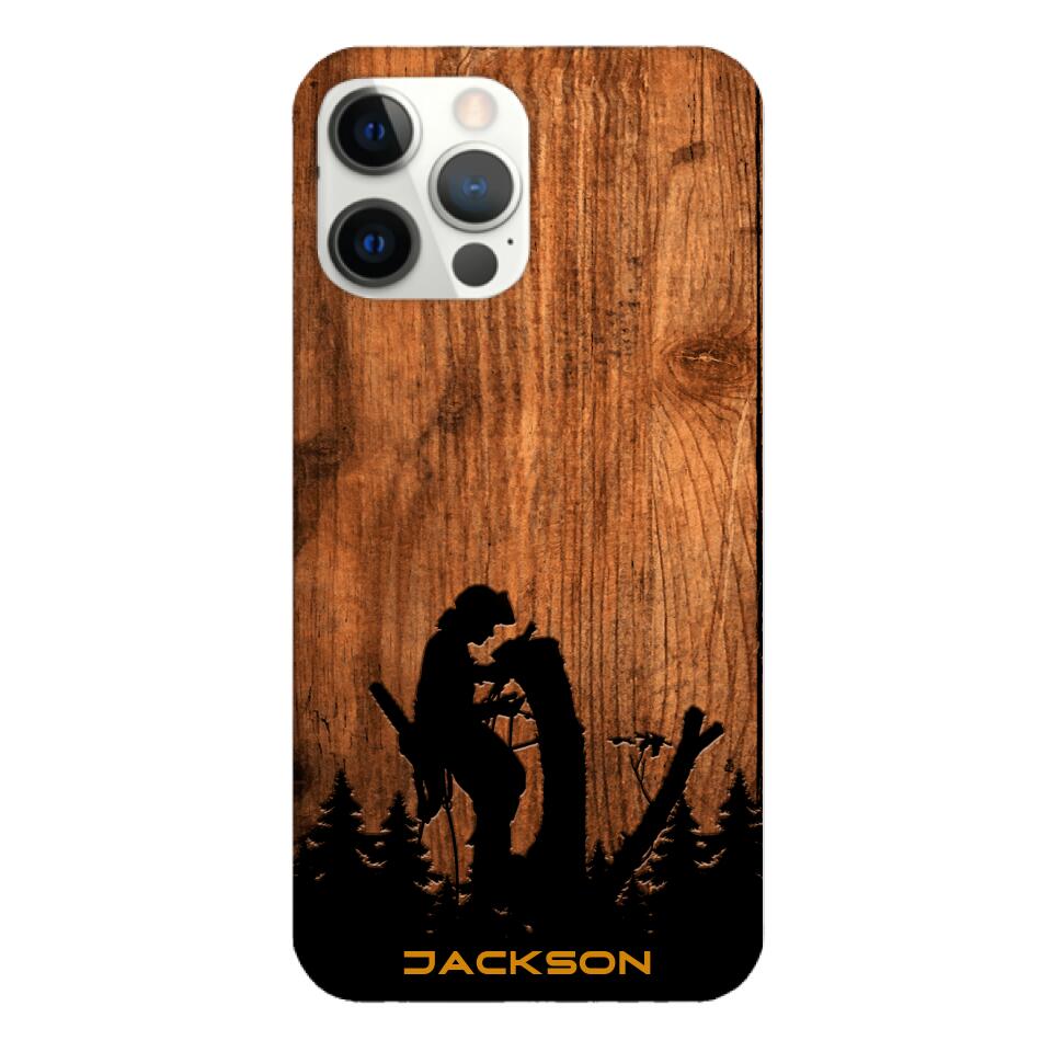 Personalized Arborist Phone Case Printed 22MAR-LN23