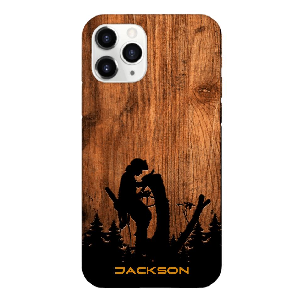 Personalized Arborist Phone Case Printed 22MAR-LN23