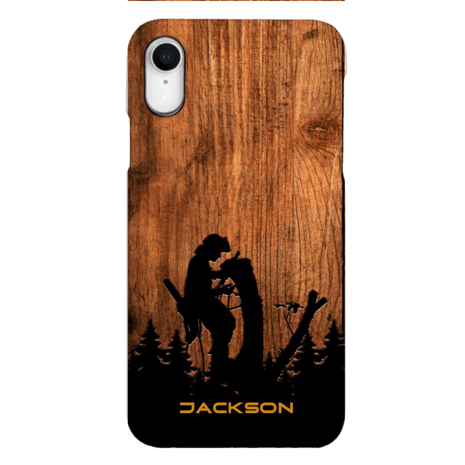 Personalized Arborist Phone Case Printed 22MAR-LN23