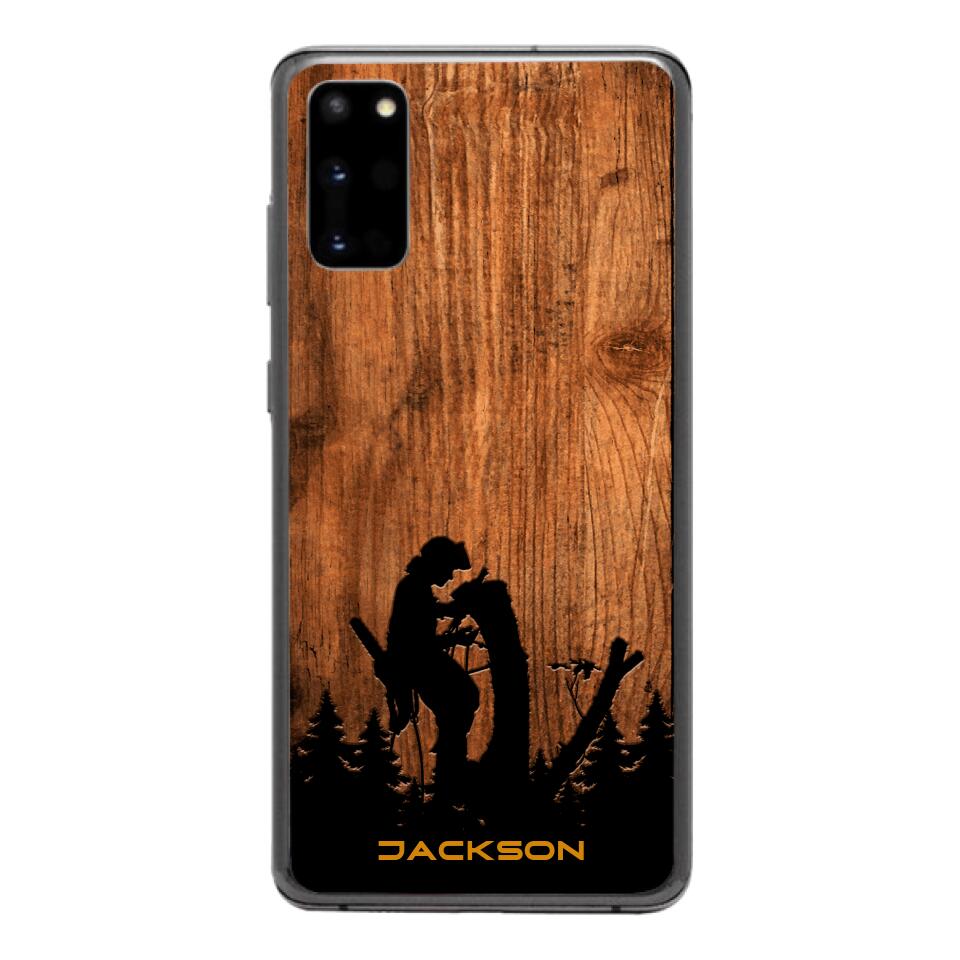 Personalized Arborist Phone Case Printed 22MAR-LN23