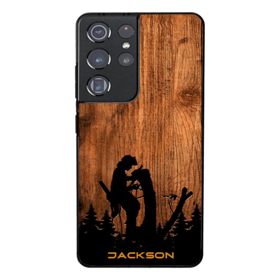 Personalized Arborist Phone Case Printed 22MAR-LN23
