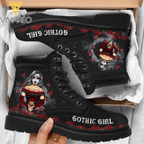 PERSONALIZED GOTHIC GIRL ALL-SEASON BOOTS QTHC2303