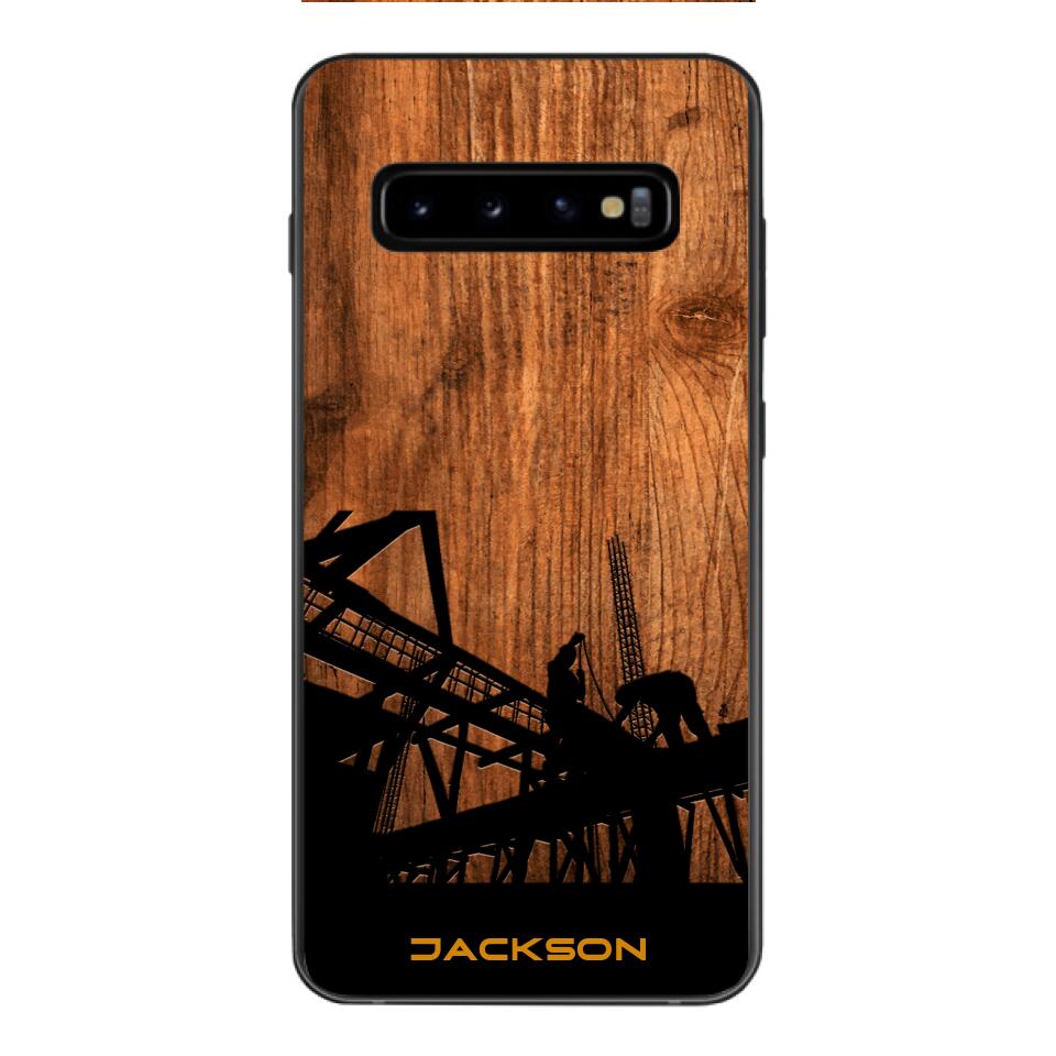 Personalized Ironworker Phone Case Printed 22MAR-LN23