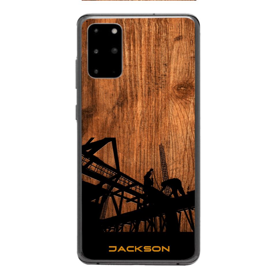 Personalized Ironworker Phone Case Printed 22MAR-LN23