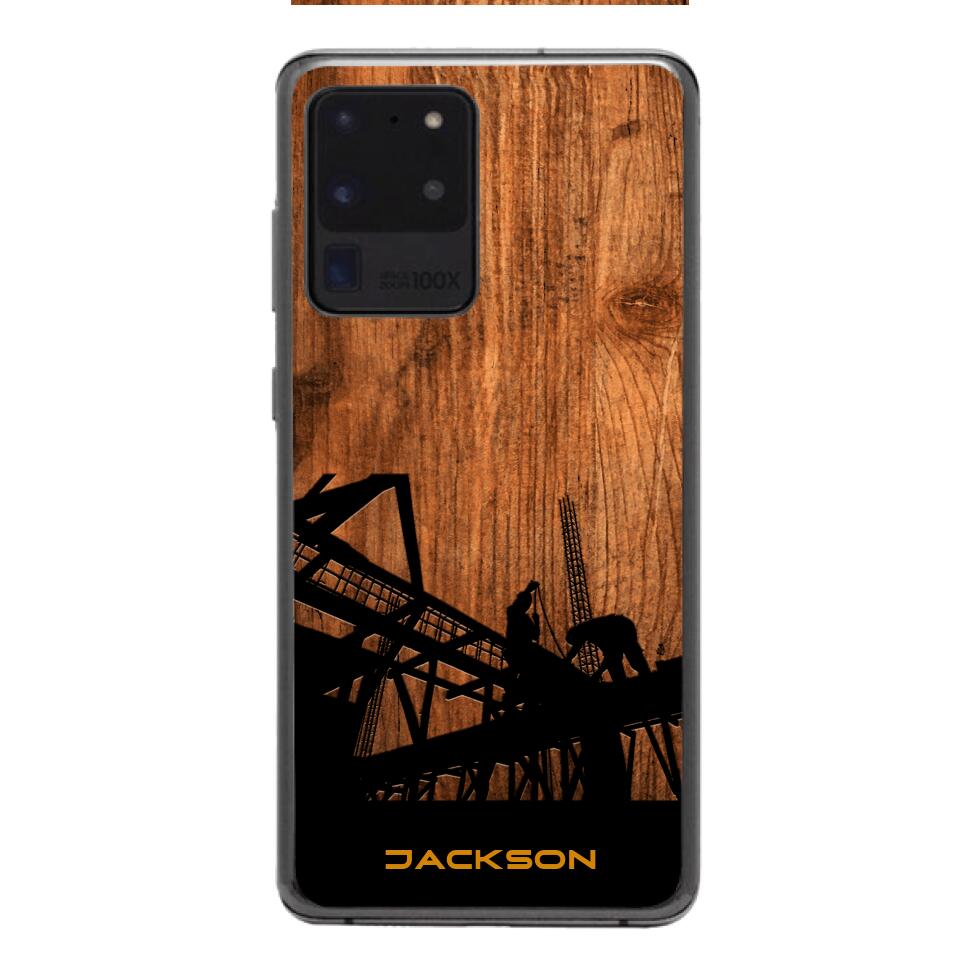 Personalized Ironworker Phone Case Printed 22MAR-LN23