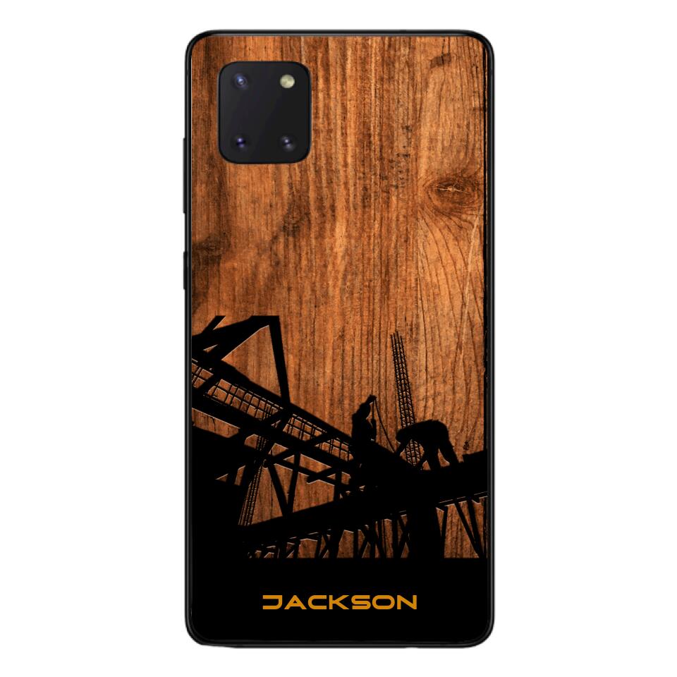 Personalized Ironworker Phone Case Printed 22MAR-LN23