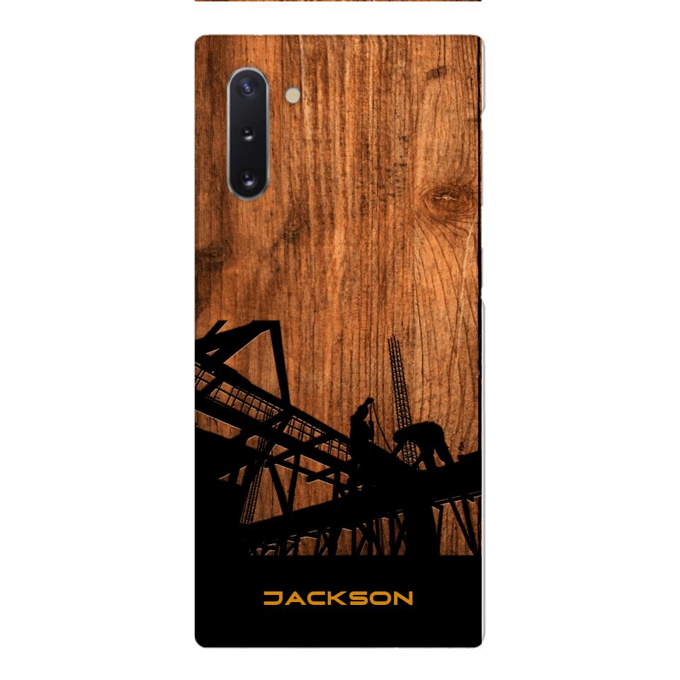 Personalized Ironworker Phone Case Printed 22MAR-LN23